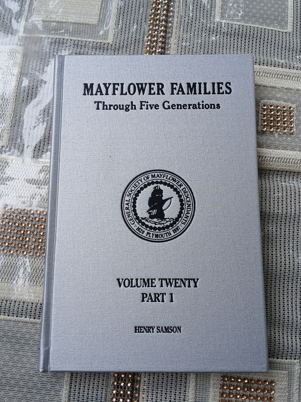 Mayflower Families Through Five Generations Vol 20 Part 1 Henry Samson 2000